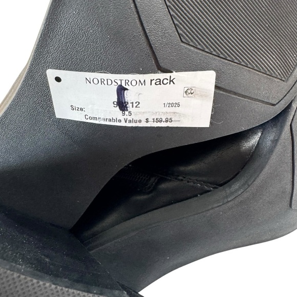 NWT Steve Madden Leather Snip Toe Silvee Ankle Boot Black Size 9.5 - Picture 13 of 15